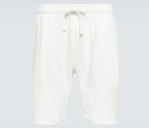Shorts aus Frottee