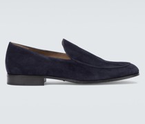 Gianvito Rossi Loafers Marcello aus Veloursleder