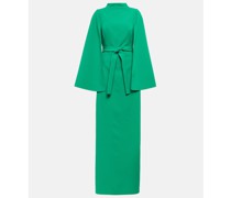Safiyaa Maxikleid aus Crepe