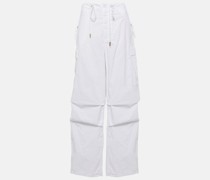 Nili Lotan Cargohose Lison aus Baumwoll-Gabardine