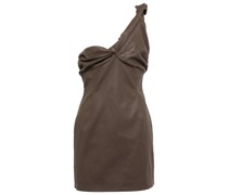The Mannei Minikleid Saint Pierre aus Leder