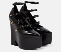 Versace Plateau-Pumps Tempest aus Leder