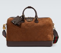 Weekender GG aus Veloursleder und Leder