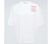 Marni Bedrucktes T-Shirt aus Baumwolle