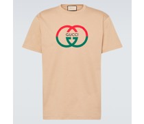 T-Shirt Interlocking G aus Baumwoll-Jersey