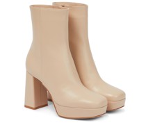 Gianvito Rossi Ankle Boots aus Leder