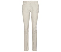 Givenchy Mid-Rise Distressed Skinny Jeans
