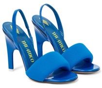 The Attico Slingback-Sandalen Rem mit Lackleder