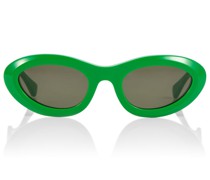 Bottega Veneta Runde Sonnenbrille Bombe