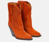 Ankle Boots Leyane aus Veloursleder