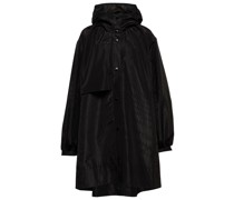 Marine Serre Parka aus Nylon