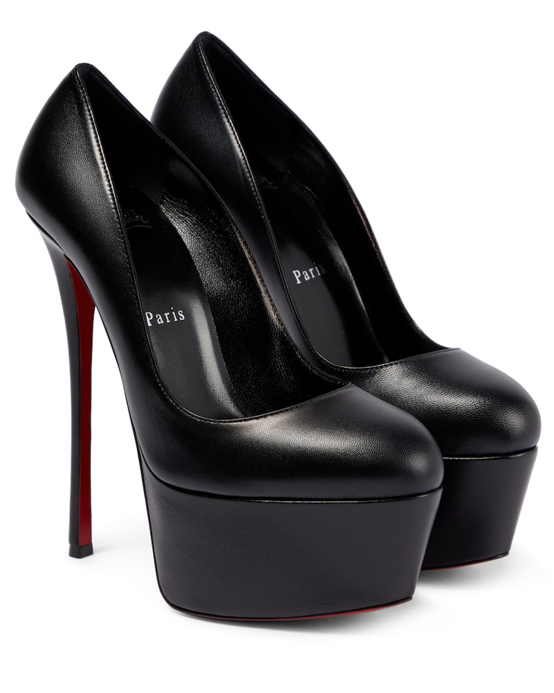 Christian louboutin sales plateau pumps