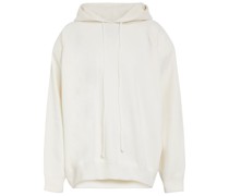 Hoodie aus Kaschmir und Baumwolle
