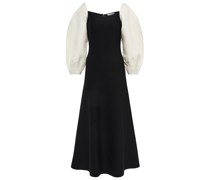 Midikleid Bromley Wolle und Seide