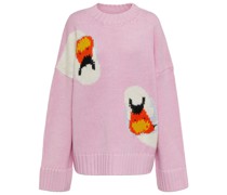 JW Anderson Pullover aus einem Alpakawollgemisch