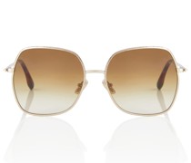 Victoria Beckham Eckige Sonnenbrille