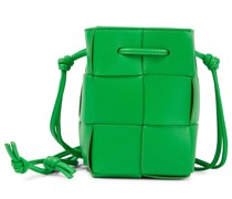 Bucket-Bag Cassette Mini aus Leder