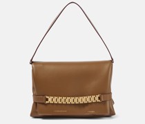 Victoria Beckham Clutch Chain aus Leder