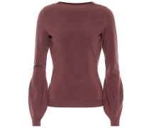 Alaia Pullover aus einem Wollgemisch
