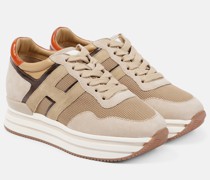 Hogan Sneakers Midi H222 aus Veloursleder