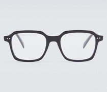 Eckige Brille Thin 2 Dots