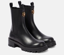 Chelsea Boots Medusa aus Leder