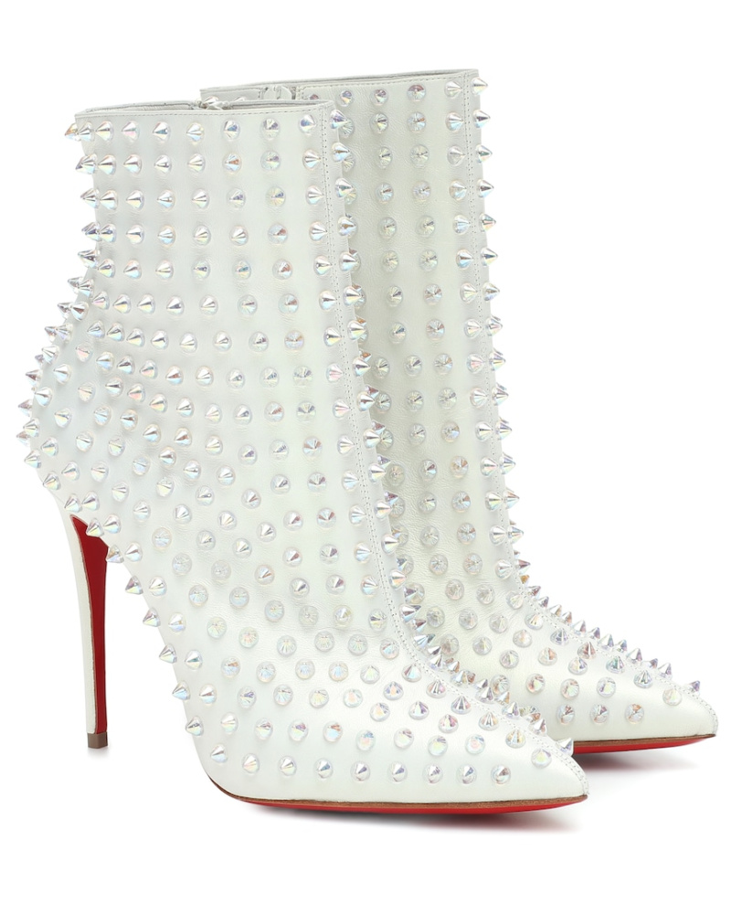 louboutin mesh bootie