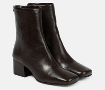 Ankle Boots aus Leder