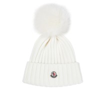 Moncler Beanie aus Schurwolle