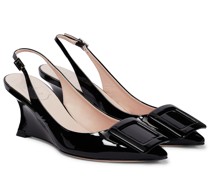 Roger Vivier Wedge-Pumps Viv' In The City aus Leder