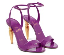 Christian Louboutin Sandalen Lipqueen 100 aus Lackleder
