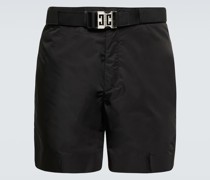 Givenchy Shorts 4G aus Nylon