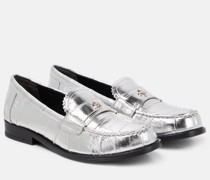 Loafers Perry aus Metallic-Leder