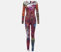 Marine Serre Bodysuit Scarves Second Skin aus Jersey