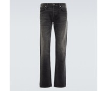 Mid-Rise Slim Jeans