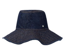 Maison Michel Hut aus Denim