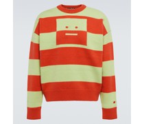 Acne Studios Pullover Face aus Wolle