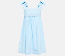 Juliet Dunn Minikleid aus Baumwolle