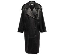 The Mannei Trenchcoat Shamali aus Leder