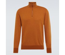 Loro Piana Pullover mit halbem Reissverschluss Roadster