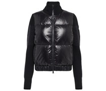 Moncler Daunenjacke aus Shell und Wolle