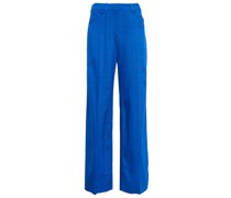 Victoria Beckham High-Rise-Hose mit weitem Bein