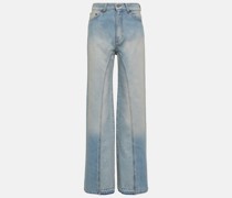 High-Rise Wide-Leg Jeans