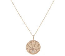 Sydney Evan Halskette Evil Eye Luck aus 14kt Gelbgold