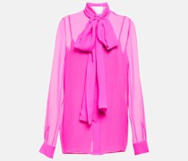 Bluse Quinn aus Seidenchiffon