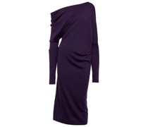 Tom Ford Midikleid aus Kaschmir und Seide