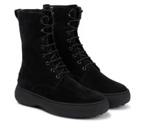 Tod's Ankle Boots WG aus Veloursleder