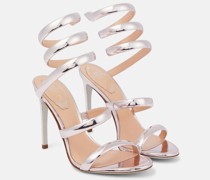 Sandalen Cleo 105 aus Metallic-Leder