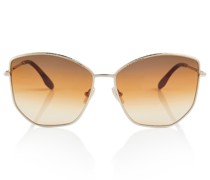 Victoria Beckham Eckige Sonnenbrille