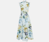 Erdem Midikleid Evie aus Baumwollpopeline
